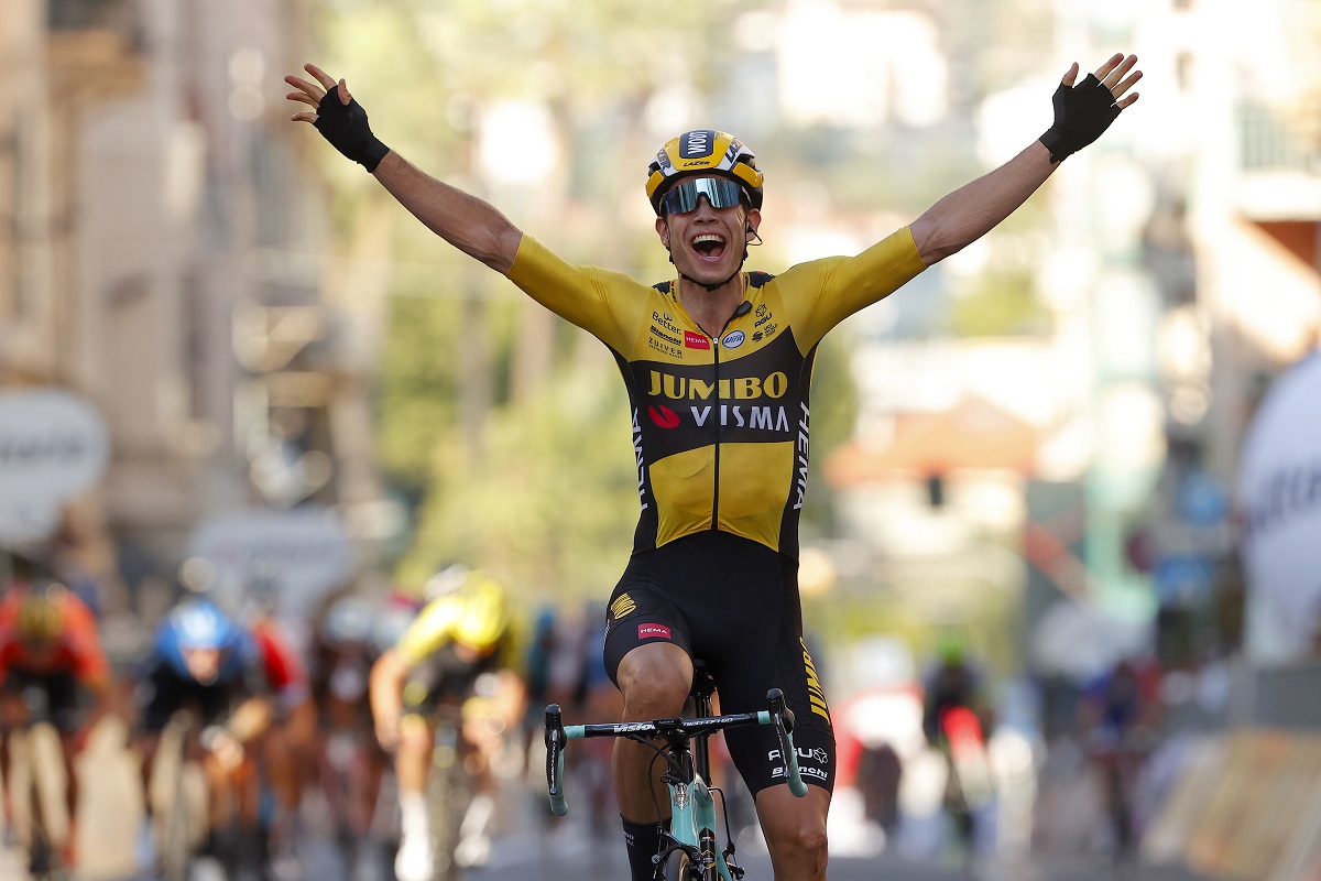 Wout van Aert wins Milano-Sanremo