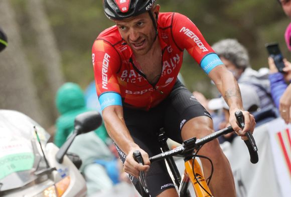 Damiano Caruso took the 2nd place at Giro d'Italia.