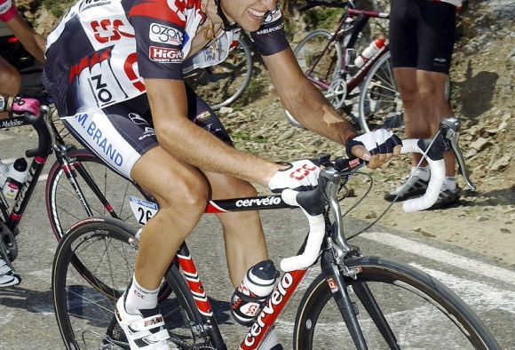 Carlos Sastre in action at TDF