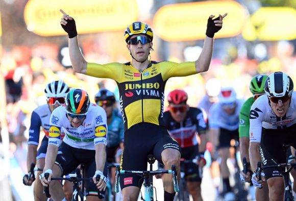 Wout van Aert win Tour de France stage #5